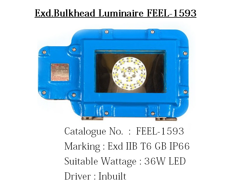 Exd.Bulkhead Luminaire FEEL-1593