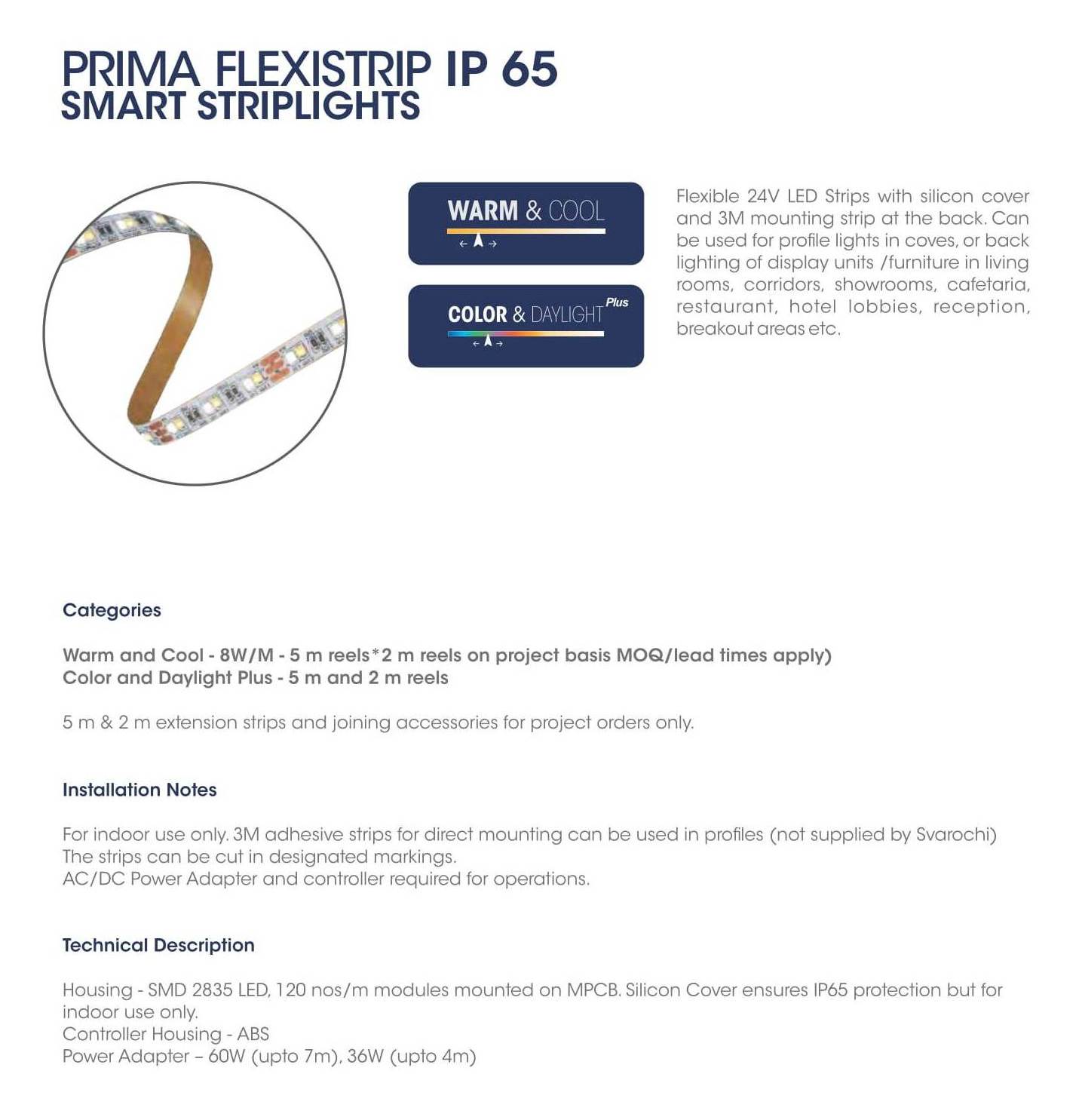 Prima Flexistrip IP65 Smart Striplights